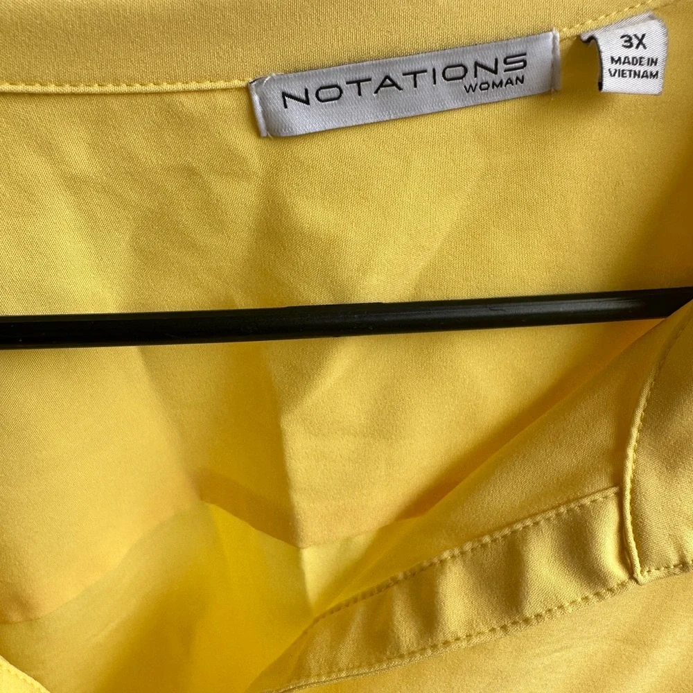 Yellow button up - Picture 3 of 3